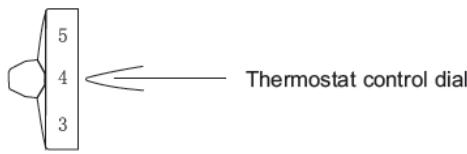 CANDY CMDS5122WH - Justera temperatur - 1