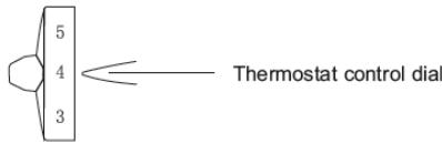 CANDY CMDS5122WH - Regulacja temperatury - 1