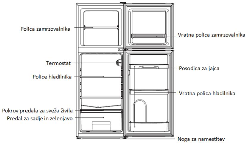 CANDY CMDS5122WH - HLADILNIK Z DVOJNIMI VRATI CANDY - 1
