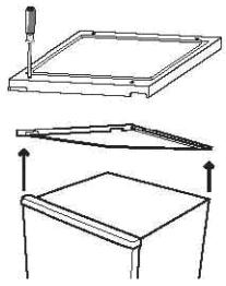 CANDY CMCS5152S - INVERSIONE DEL SENSO DI APERTURA DELLA PORTA FRIGO - 1