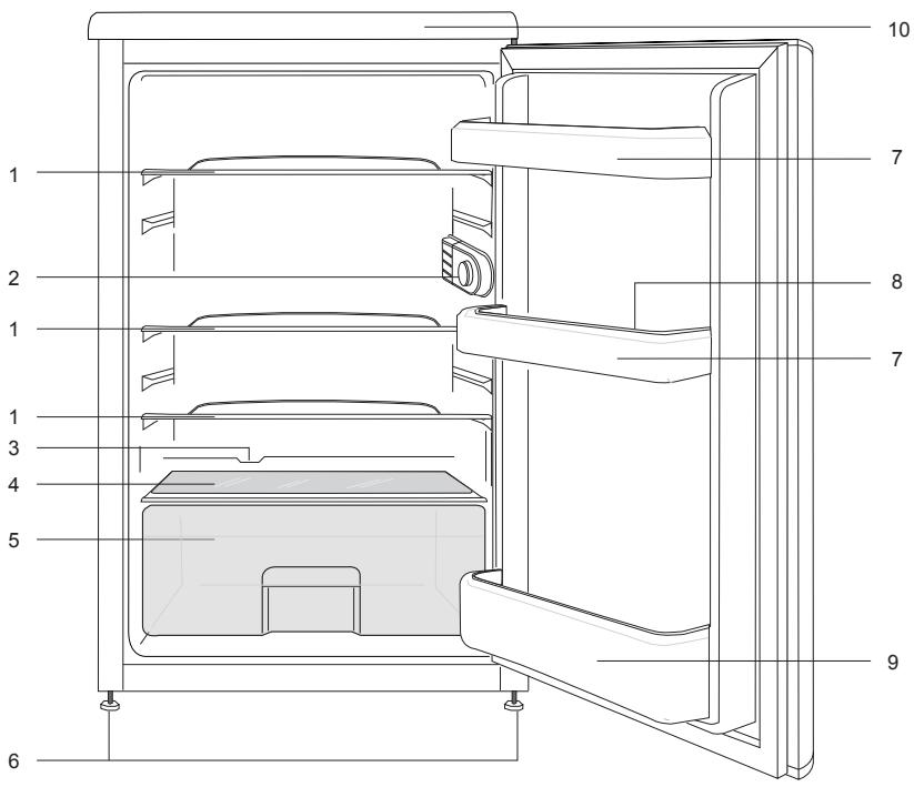 BEKO TSE1402F - Your refrigerator - 1