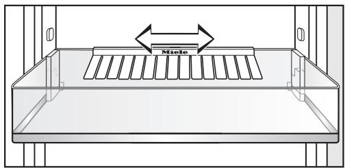 MIELE K37422ID - Déplacer un balconnet/un balconnet à bouteille - 1