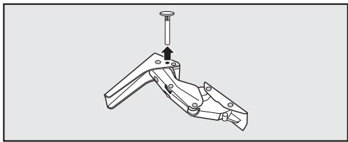 MIELE K37282IDF - Changement de la butée de porte - 1