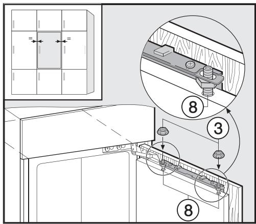 MIELE K37282IDF - Montage de la porte de l'appareil - 6