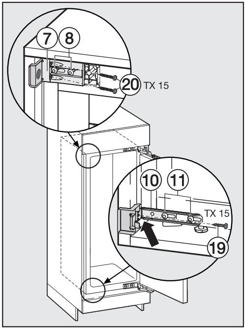 MIELE K37282IDF - Uniquement pour un appareil avec une hauteur de niche à partir de 140 cm - 2