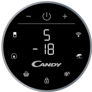 CANDY CMNV6182XWD - RUND DISPLAY - 1