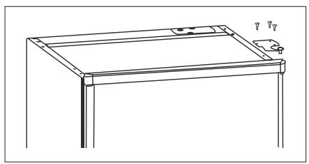 ELECTROLUX ENF2440AO - RÉVERSIBILITÉ DE LA PORTE - 3