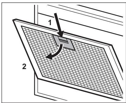 ELECTROLUX LFP419X - To clean the filter: - 1