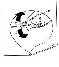BRANDT BFC7527SW - Clean drain hole - 1