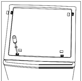 BRANDT BFC7527SW - Reverse Door - 1