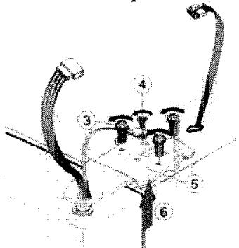 ROSIERES RSBS540 - Démontage de la porte du réfrigérateur - 2