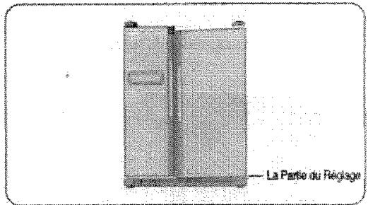 ROSIERES RSBS540 - - Reglez la hauteur des portes du frigo. - 2