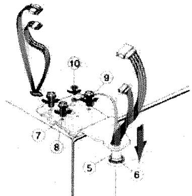 ROSIERES RSBS540 - Montage de la porte du concélateur - 3