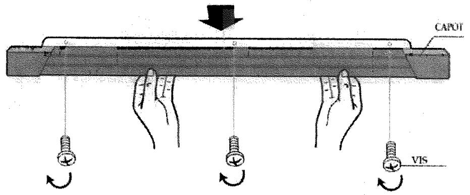 ROSIERES RSBS540 - Montage du capot de protection des pieds - 2