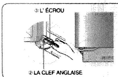 ROSIERES RSBS540 - - Reglez la hauteur des portes du frigo. - 5