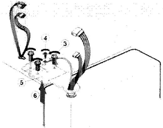 ROSIERES RSBS540 - Démontage de la porte du congelateur - 2