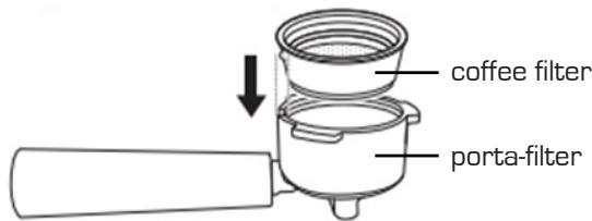 SWAN SK22150 - INSERTING THE FILTER - 1