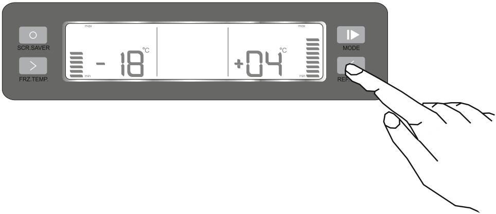 ELECTROLUX EJF5442AO - Cooler compartment temperature adjustment - 1