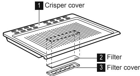 ELECTROLUX EJF5442AO - Crisper and Crisper Shelf (In some models) - 2
