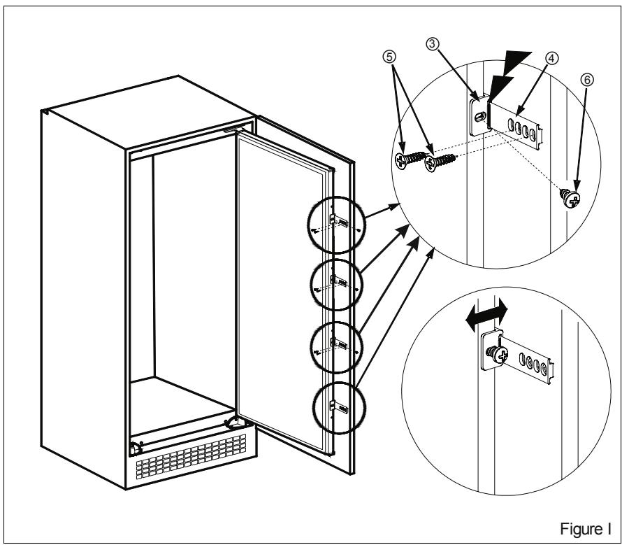 DE DIETRICH DRL774LJ - Instructions d'installation et réversibilité de la porte - 8