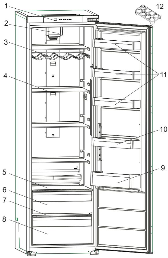 DE DIETRICH DRL774LJ - Before Using your Fridge - 1