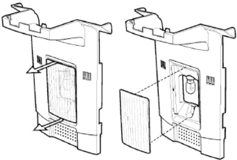 ELECTROLUX END32320X - Pour remplacer l'ampoule - 1