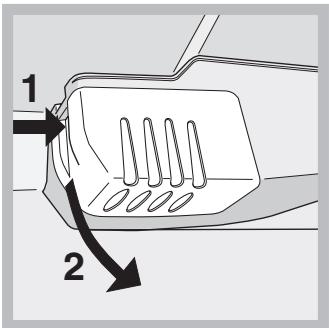 INDESIT TIAA12VX1 - Replacing the light bulb - 1
