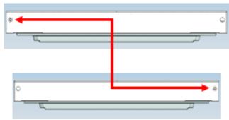 CANDY CMGN6184W - Montiranje vrata, dodataka donjeg okova na odgovarajućim pozicijama - 1