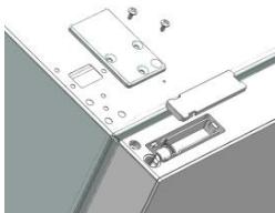 CANDY CMGN6184W - PROMJENA SMJERA OTVARANJA VRATA Demontiranje vrata hladnjaka - 4