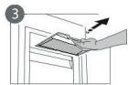 BAUKNECHT KRIE1103 - PROCÉDURE DE NETTOYAGE DE L'ACCESSOIRE ANTIGIVRE - 3
