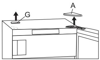 GORENJE RB6152BW - INVERSION DU SENS D'OUVERTURE DE LA PORTE - 2