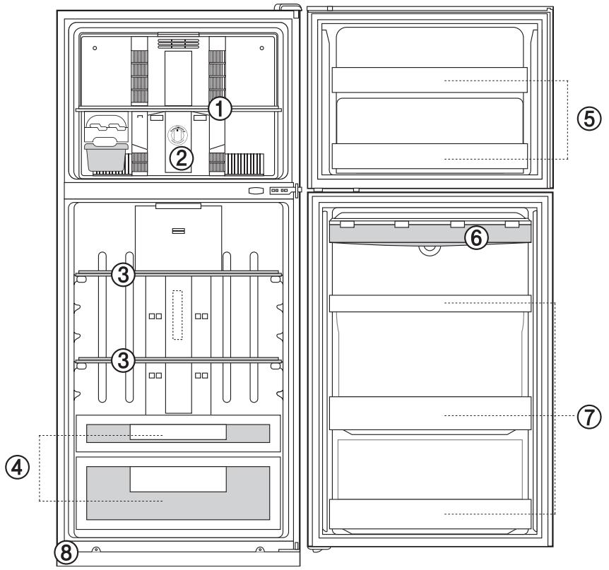 DAEWOO FN-655NWS - Interior Features - 1