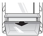 LG GB6216SDS  -  GB6216SPS - Nettoyage du bac à légumes Retrait du bac à légumes - 2