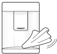 LG GB6216SDS  -  GB6216SPS - Nettoyage du distributeur d'eau Nettoyage du bac du distributeur - 1