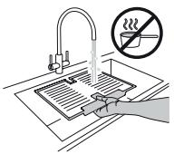 BAUKNECHT KGIE1163 - PROCEDURE TO CLEAN THE STOP FROST ACCESSORY - 3