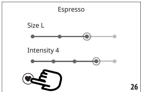 DELONGHI ELETTA EXPLORE ECAM450.55 - BEVANDE FAVOURITES (PREFERITE) - 1