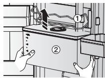 SAMSUNG RB29FERNCSA - UTILISATION DU DISTRIBUTEUR D'EAU (EN OPTION) - 1