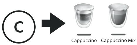 DELONGHI ECAM 290.61 - Combien de lait faut-il verser pour préparer les boissons à sélection directe ? - 1