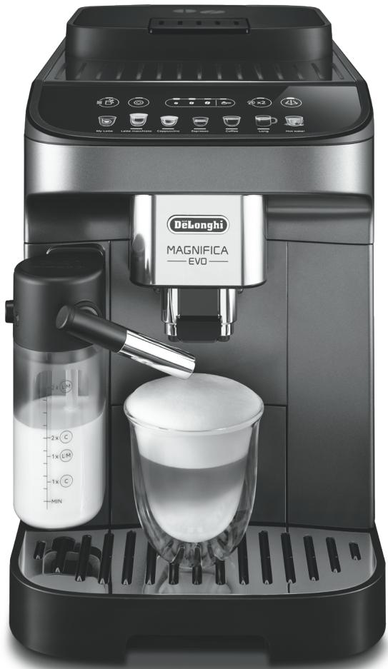 DELONGHI ECAM 290.61 - .3. التشفيل والإطفاء - 1