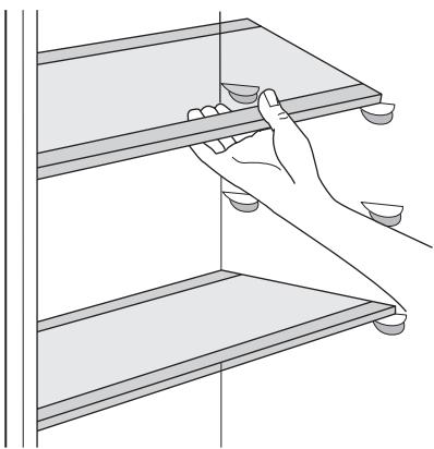 ELECTROLUX ERN16510 - Movable shelves - 1