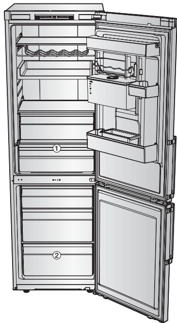 SAMSUNG RB30J3000 - RB30J3000BC/EF - Alarme de température (pour les modèles avec fonction Coolselect Zone uniquement, RB37J5**9**, RB37J5**5**) - 1