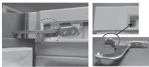 SAMSUNG RB30J3000 - RB30J3000BC/EF - Démontage de la porte du réfrigerateur - 52