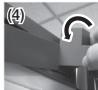 SAMSUNG RB30J3000 - RB30J3000BC/EF - Démontage de la porte du réfrigerateur - 10