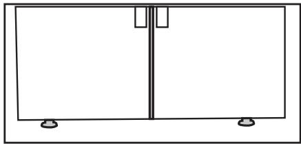 BEKO GN162330X - GN162330XBN - Réglage des pieds - 1