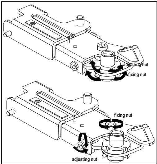 BEKO GN162330X - GN162330XBN - Einstellung der Fuße - 3