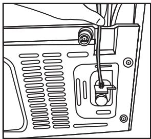 BEKO GN162330X - GN162330XBN - Σύνδεση του εύκαμπτου σωλήνα ζερού στο προίόν - 2