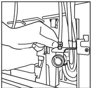 BEKO GN162330X - GN162330XBN - Σύνδεση του εύκαμπτου σωλήνα ζερού στο προίόν - 3