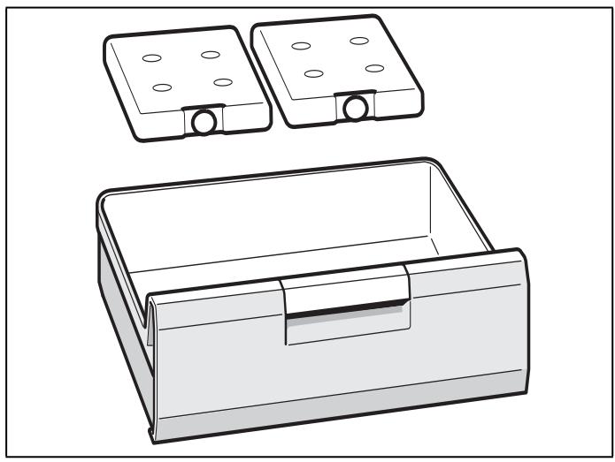 GAGGENAU RC 200 202 - RC200203 - Accumulateurs de froid - 1