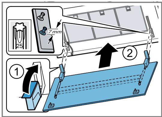 GAGGENAU AC270101 - Filterafdekking monteren - 1