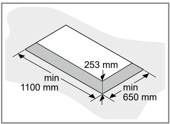 GAGGENAU AC270101 - Montage à fleur de plan - 1